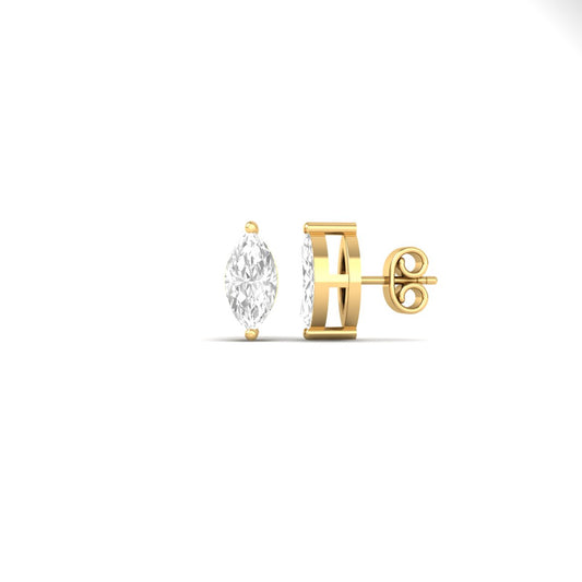 True Elegant Timeless Elegance: Moissanite Stud Earrings