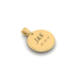 True Elegant Custom Letter Date Number Necklace For Men Women 18K Gold Plated Personalized Pendant