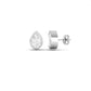 2ct D Color VVS1 Moissanite Diamond Earrings 18K White Gold Plated 925 Sterling Silver