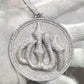 4.0CT Pave Set Moissanite Diamond Islam Allah Pendant In 18kt Gold Over Sterling Silver