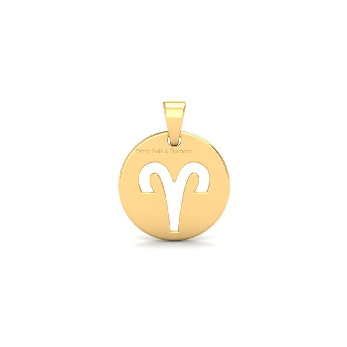 Aries Zodiac Pendant N...