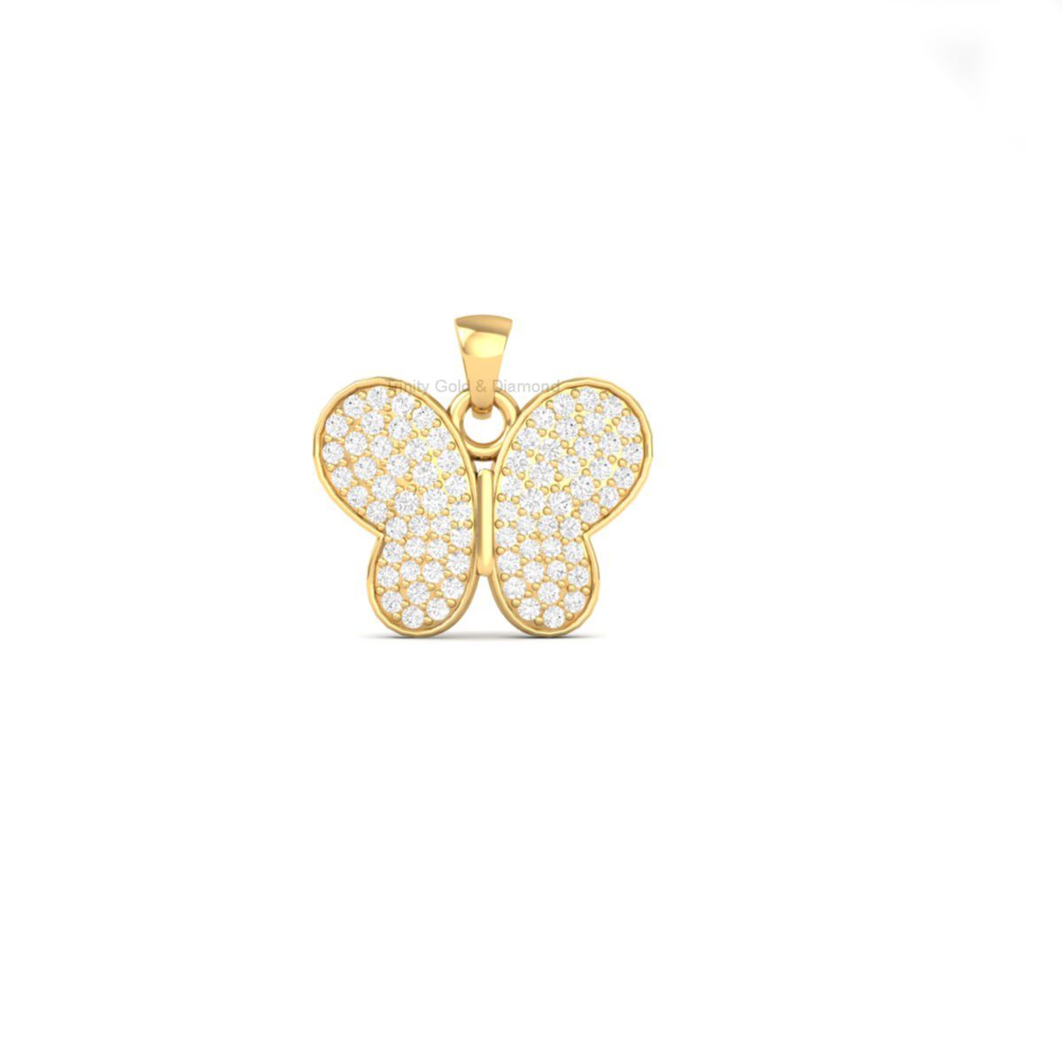 Butterfly Moissanite P...