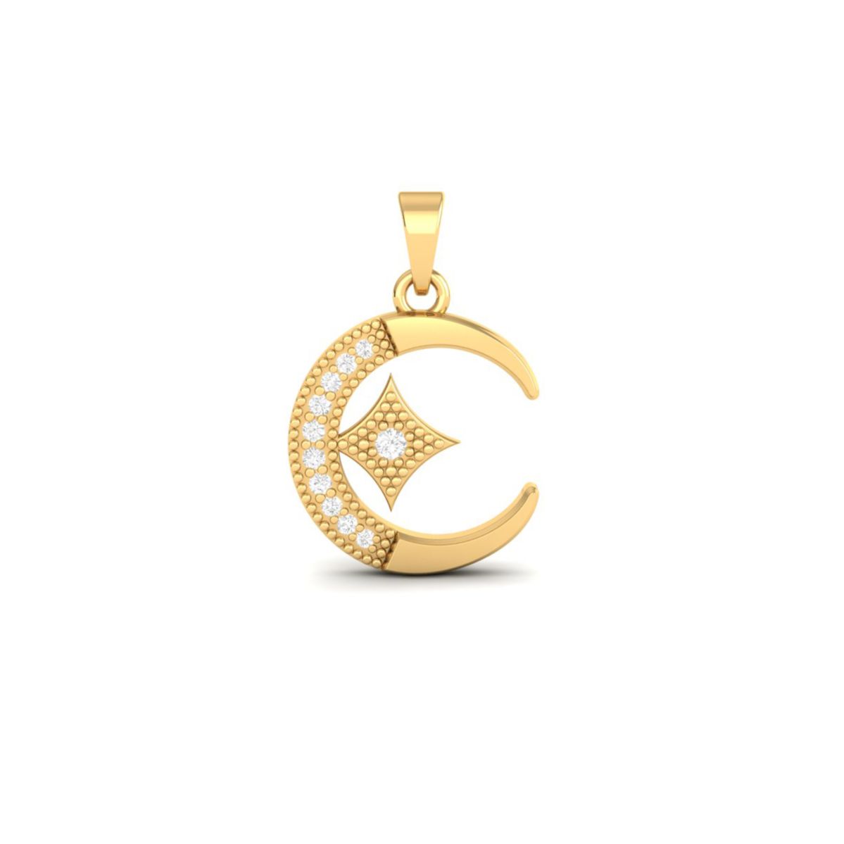 Crescent Moon Pendant ...