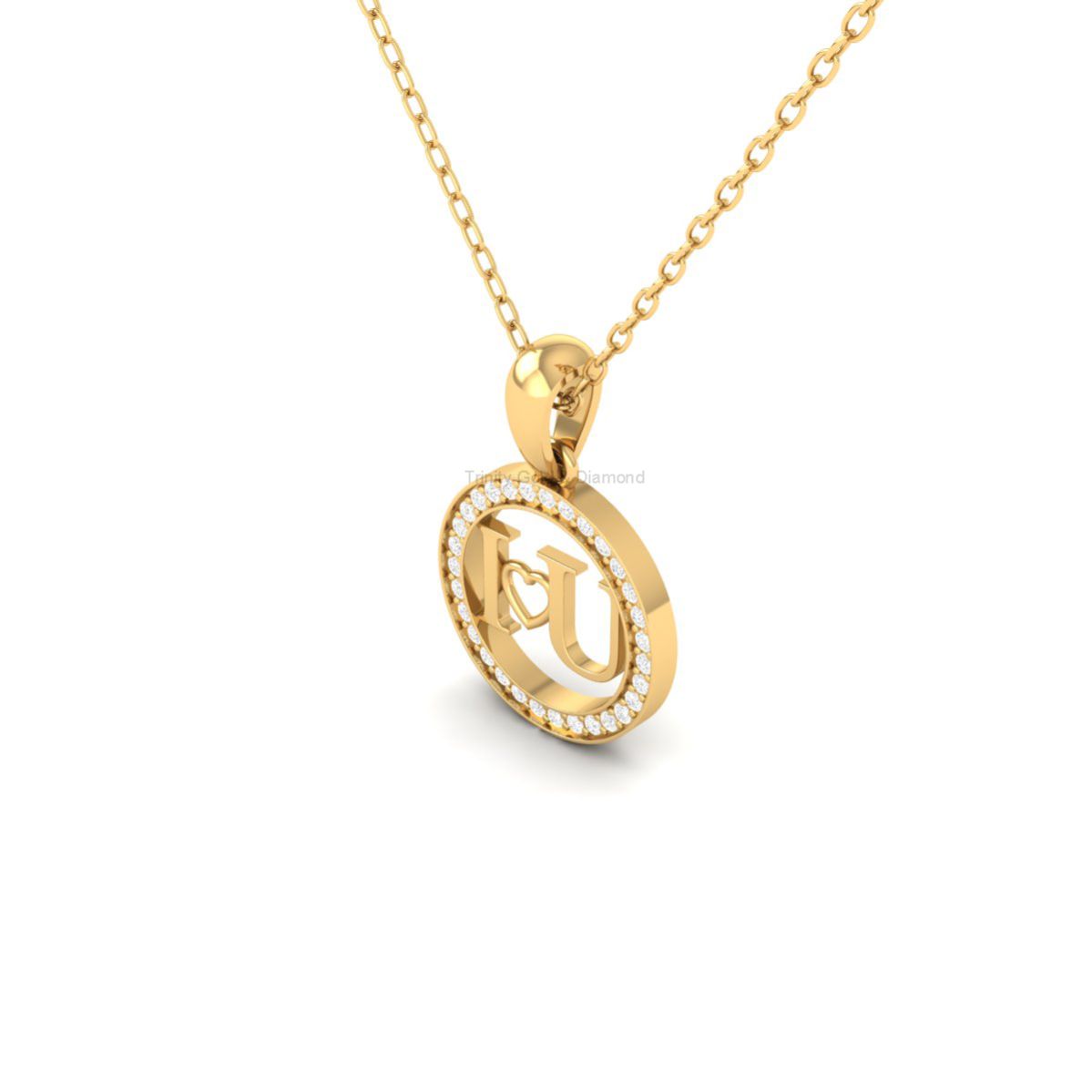 I Love You Pendant Nec...